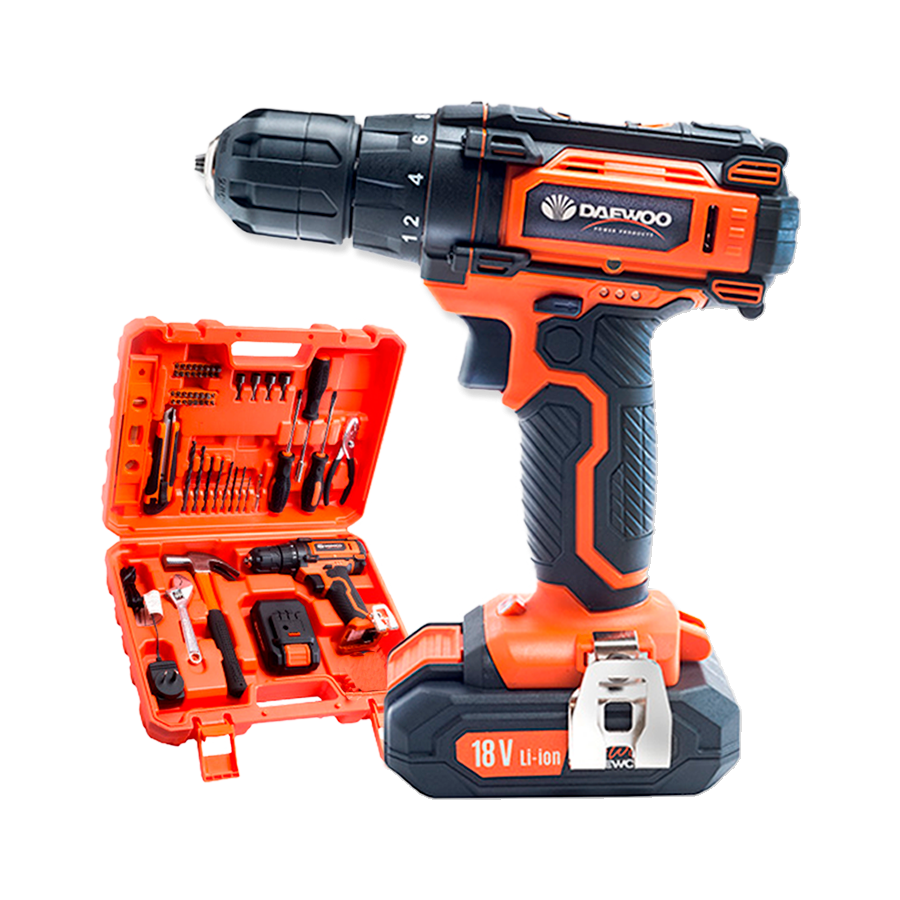 product-218-1199-1 Taladro Percutor Inalámbrico 18V Daewoo DACD1800v2 - Imagen 1