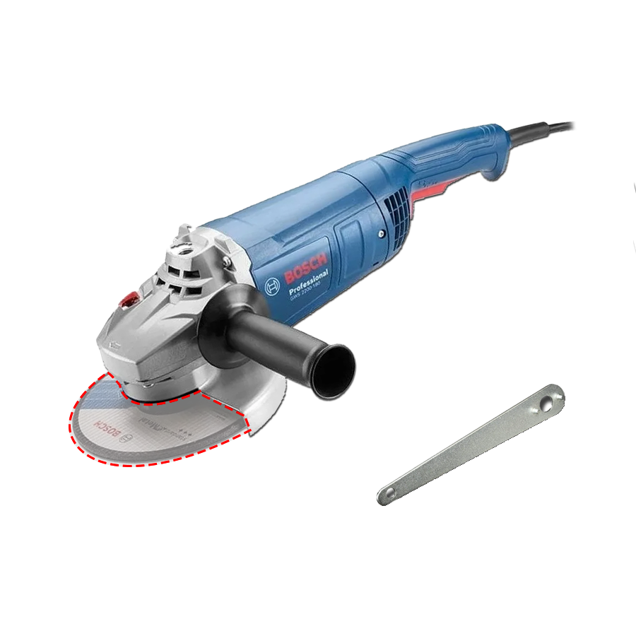 product-22-1036-1 Amoladora Angular 2200W 7” 180 mm Bosch GWS 2200-180 - Imagen 1