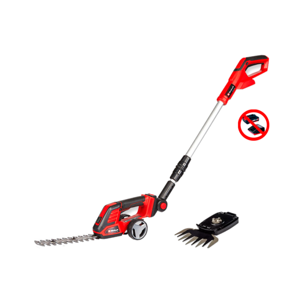 Tijera Corta Cesped y Cortacercos Einhell GE-CG 18/100 LI T-SOLO