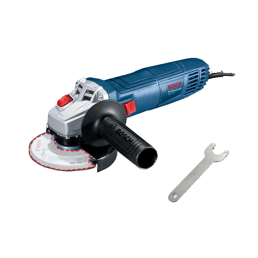 product-29-1033-1 Amoladora Angular 710W 115mm Bosch GWS 700 - Imagen 1
