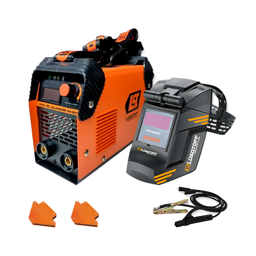 product-422-902-1 Soldadora Inverter 220V Lusqtoff MEGAIRON-180 KIT - Imagen 1