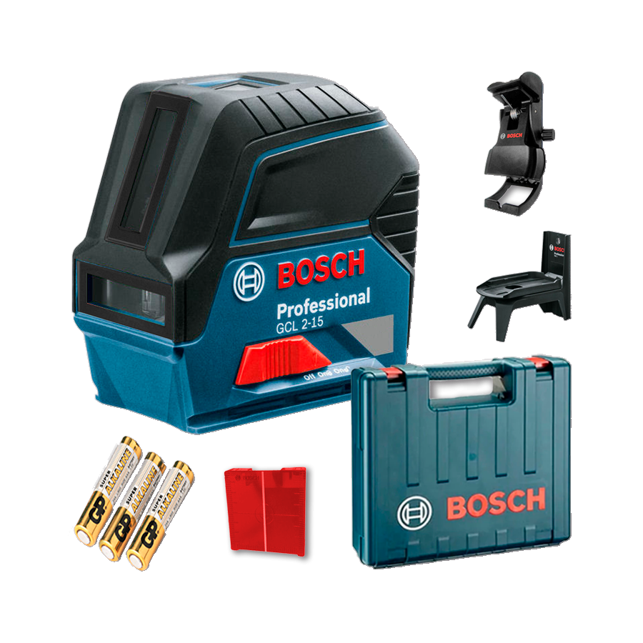 product-546-983-1 Nivel Láser 2 Líneas 15 Mts Maletín y Soporte Bosch GCL 2-15 - Imagen 1