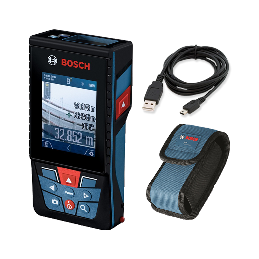 product-551-995-1 Medidor Distancia Láser - Metro Digital 120 M Bosch GLM 120 C - Imagen 1