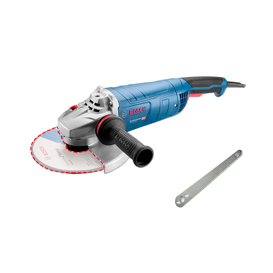 product-569-1043-1 Amoladora Angular 2500W 9" Bosch GWS 25-230 DM - Imagen 1