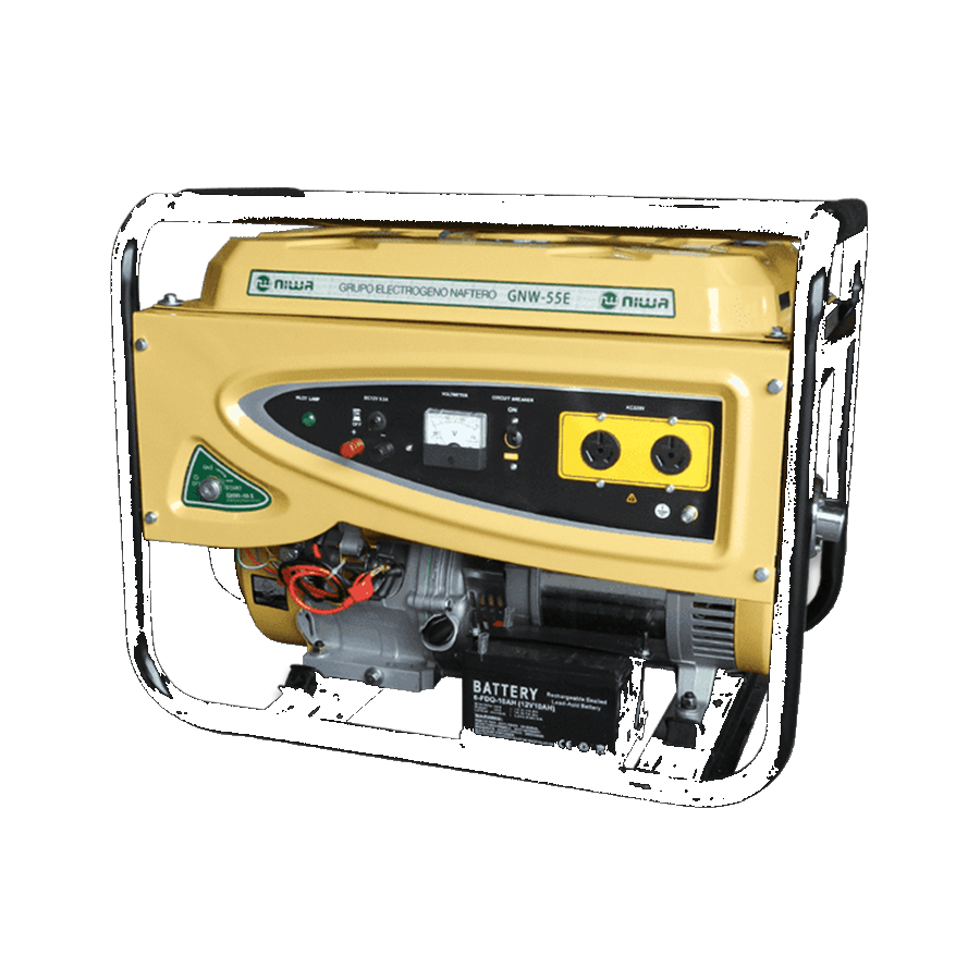 product-670-1261-1 Grupo Electrógeno 5.5 kVA Arranque Eléctrico Niwa GNW-55E - Imagen 1