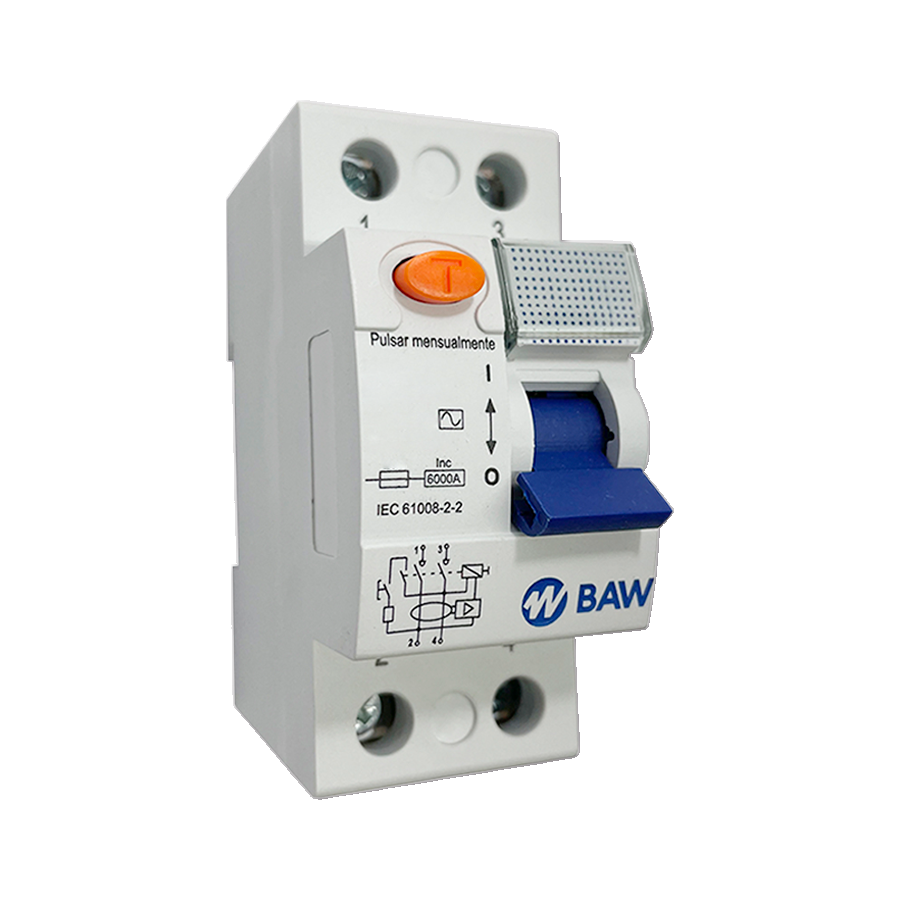 product-715-1309-1 Disyuntor Interruptor Diferencial Bipolar 40A Baw IDE240/030 - Imagen 1
