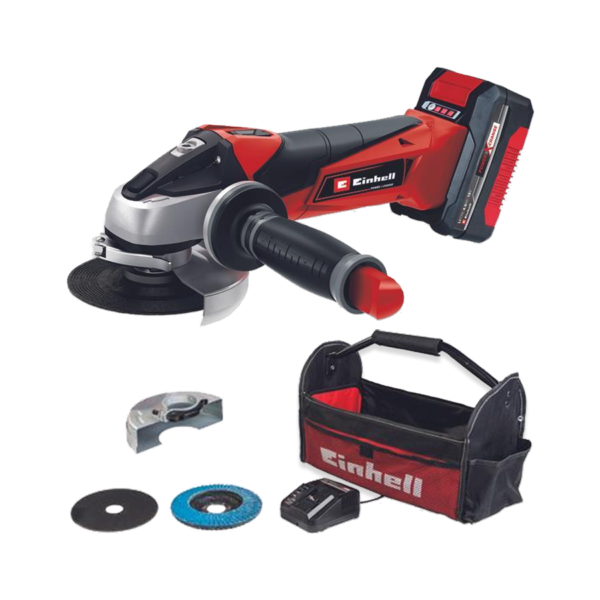 Amoladora Angular Inalámbrica Einhell TE-AG 18/115 Li (1X4,0AH)