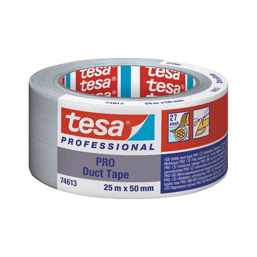 product-864-1601-1 Cinta Multiuso Universal "Duct Tape" 25m Gris Tesa - Imagen 1