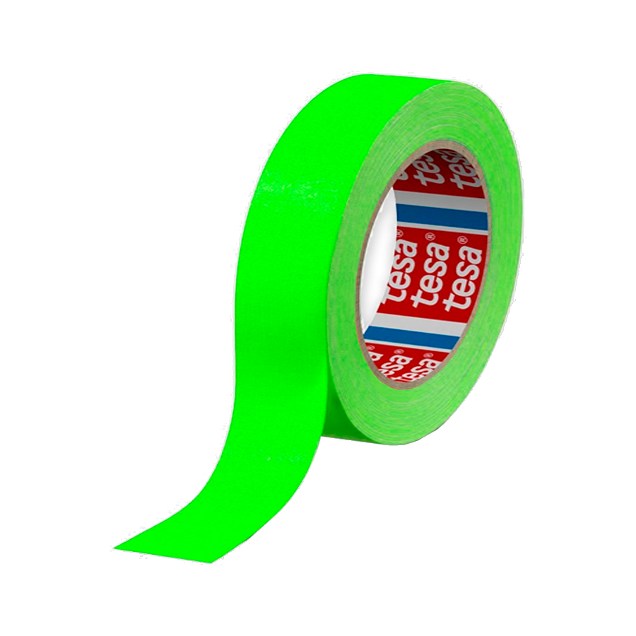 product-881-1622-1 Cinta Gaffer 25mm x 25m Verde Fluorescente Tesa - Imagen 1