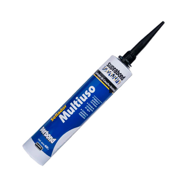 Sellador Multiuso 400g Perbond Blanco Cartucho Suprabond