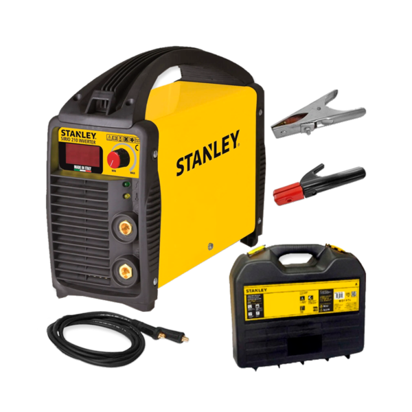 Soldadora Inverter MMA 190 A Stanley Sirio 210