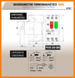 Guardamotor Termomagnético GTM1-20 - Imagen 3