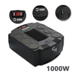 Estabilizador De Tensión 1000W 6 Tomas ETT61000U2Y1