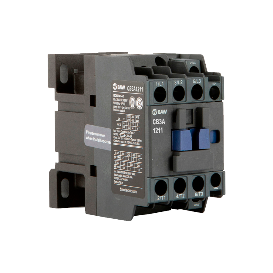 web 1 contactor CB3A1211b7 web Contactor Tripolar CB3A1211M7 - Imagen 1