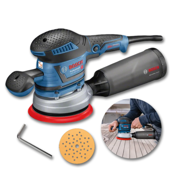 Lijadora Excéntrica 400W Bosch GEX 40-150