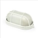 Tortuga Oval Blanca Con Lámpara De 13W Luz Día SICA - Imagen 3