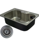Bacha De Cocina Acero Inoxidable Lusqtoff BCHL60-8