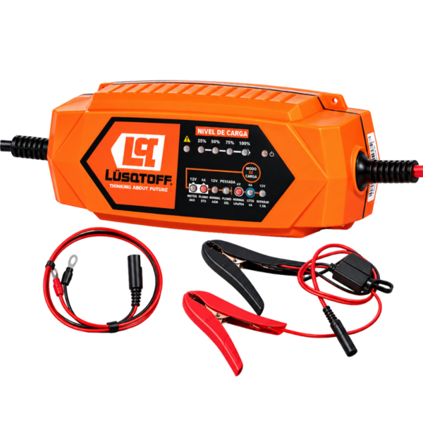Cargador inteligente De Batería 70W Lusqtoff LCT-4000