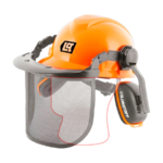 Casco Forestal con Protección Auditivo y Visual Certificado Lusqtoff LQMCP-8