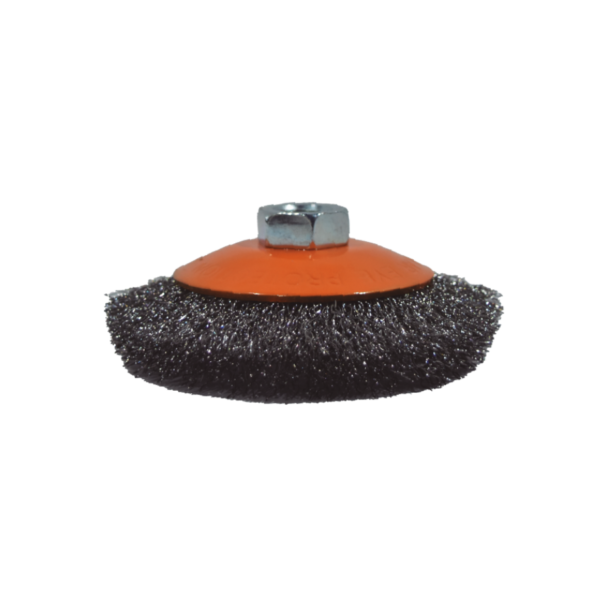 Cepillo Copa Rizado 100mm 2.500 RPM Lusqtoff CCR100-9