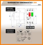 Guardamotor Termomagnético BAW GTM1-20 - Image 3