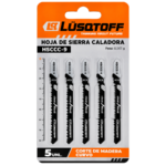 Pack X 5 Unidades Hoja De Sierra Para Caladora Lusqtoff HSCCC-9