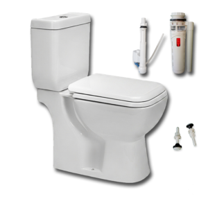 Inodoro Largo con Asiento y Deposito Amalfi Piazza B0100