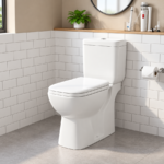 Inodoro Largo con Asiento y Deposito Amalfi Piazza B0100 - Imagen 3