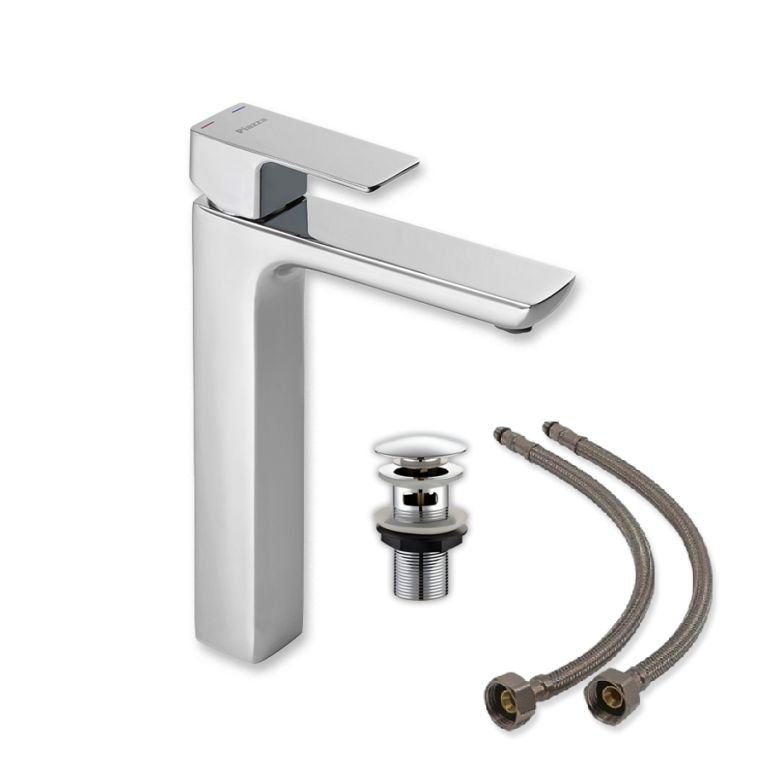 Lavatorio Arq Mesada Alto Cromo Piazza 10402