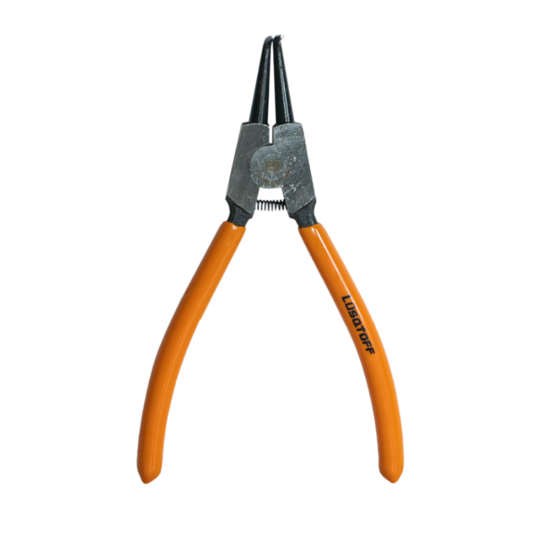 Pinza Para Anillo Seger 7" 180mm Abrir Curva Industrial Pro Lusqtoff L4286