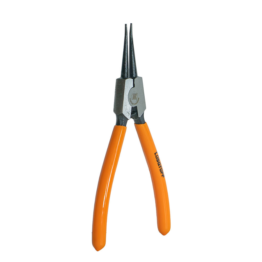 Pinza Para Anillo Seeger 7" 180mm Abrir Recto Industrial Pro Lusqtoff L4284 - Imagen 3