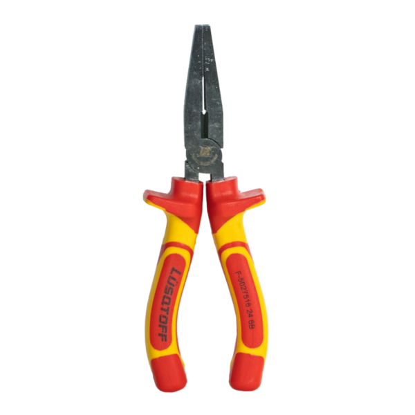 Pinza De Punta Plana 6" 150mm Aislación 1000 V Pro Lusqtoff L4254