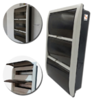Caja Para Térmicas de Embutir 36 Polos Fumé Sica
