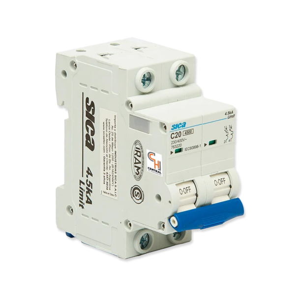 Llave Termomagnetica 20 Amp 4.5 Ka Sica