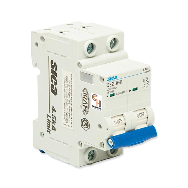 Llave Termomagnetica 32 Amp 4.5 Ka Sica