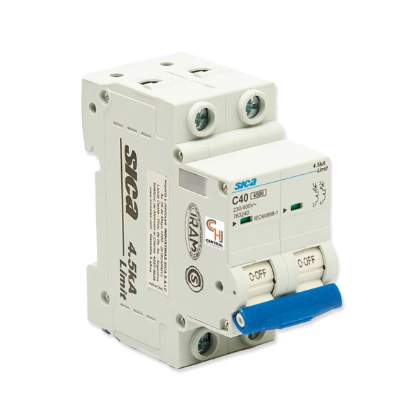 Llave Termomagnetica 40 Amp 4.5 Ka Sica