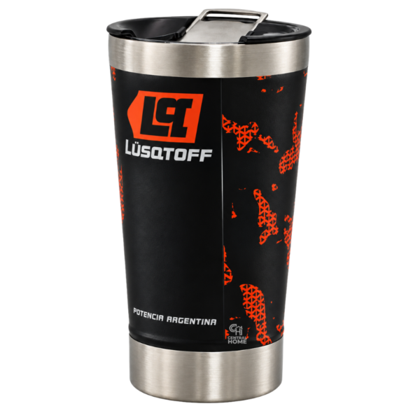 Vaso Con Tapa Acero Inoxidable Camuflado 530 Ml Lusqtoff VTL530-9C