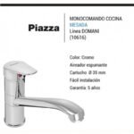 Griferia Cocina Mesada Alta Monocomando Piazza DOMANI - Imagen 2
