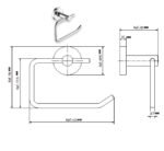 Set De 4 Piezas De Accesorios Para Baño Sensus - Imagen 3
