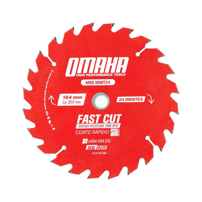 Hoja de Sierra para Madera 184mm Omaha HSM724
