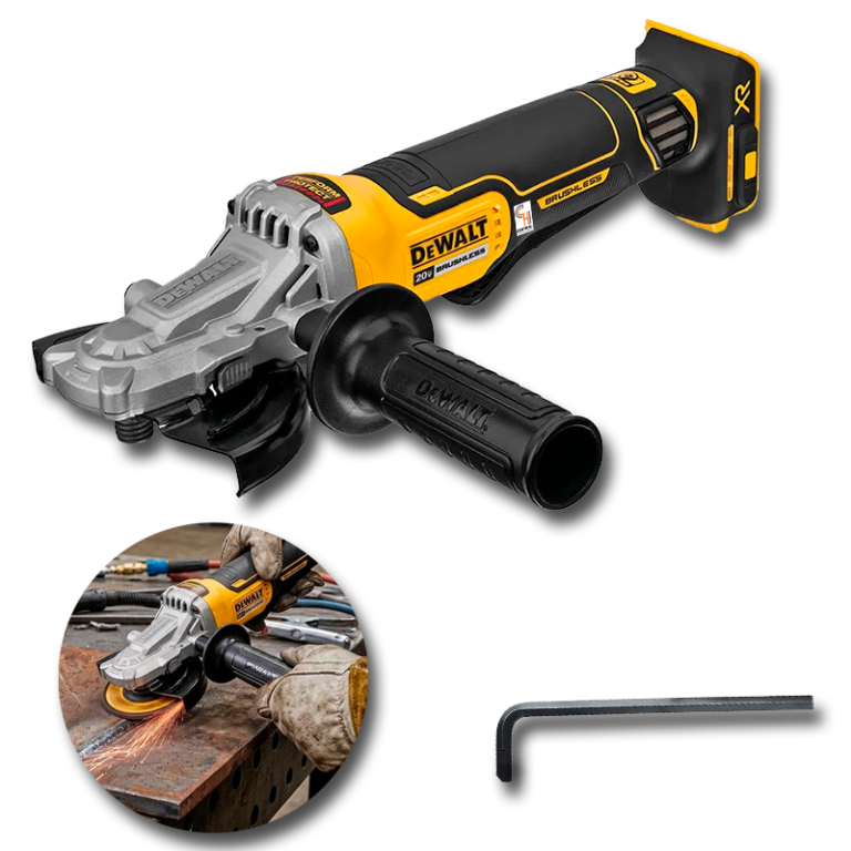 Amoladora Angular Plana Inalámbrica Dewalt DCG413FB