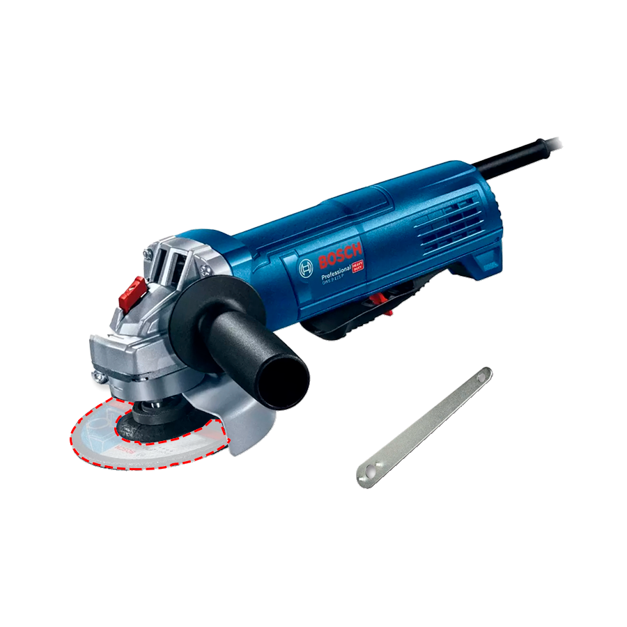 amoladoras-bosch-gws-9-125-p Amoladora Angular 900W 125mm Bosch GWS 9-125 P