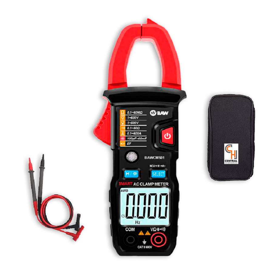 amperimetros-bawcms01 Pinza Multimetritca Digital Smart BAW CMS01 - Image 1