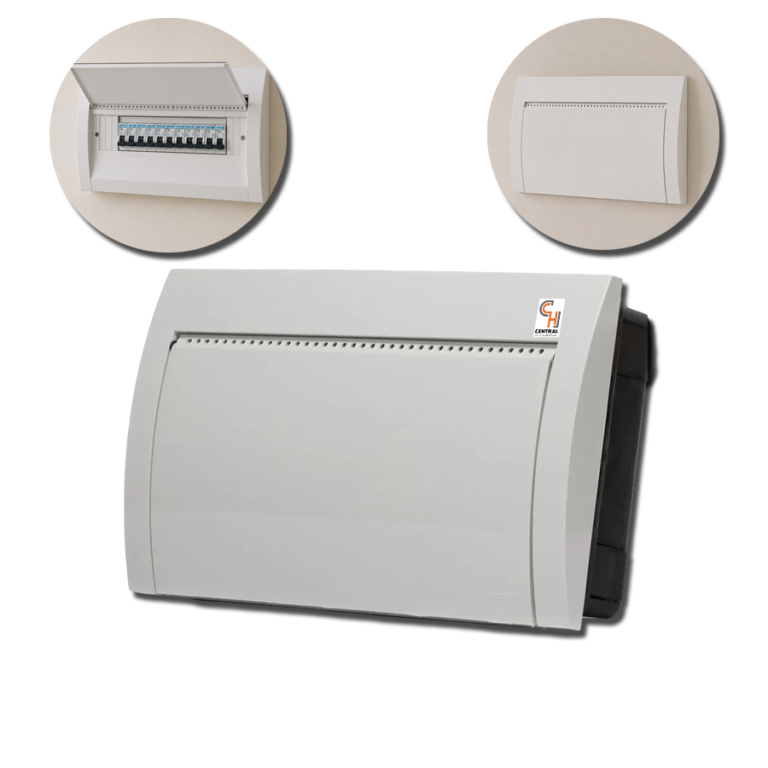 Caja Para Térmicas De Embutir 12 Polos Blanco Sica