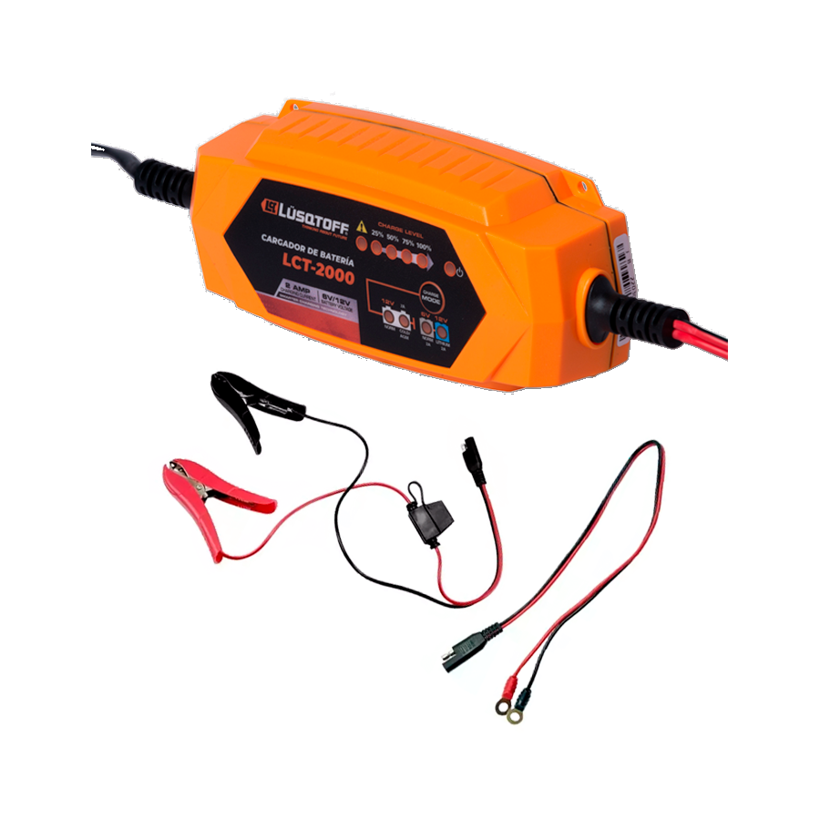 cargadores-arrancadores-lusqtoff-lct-2000 Cargador De Batería Inteligente 220V Lusqtoff LCT-2000