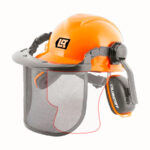 Casco Forestal con Protección Auditivo y Visual Certificado Lusqtoff LQMCP-8 - Imagen 2