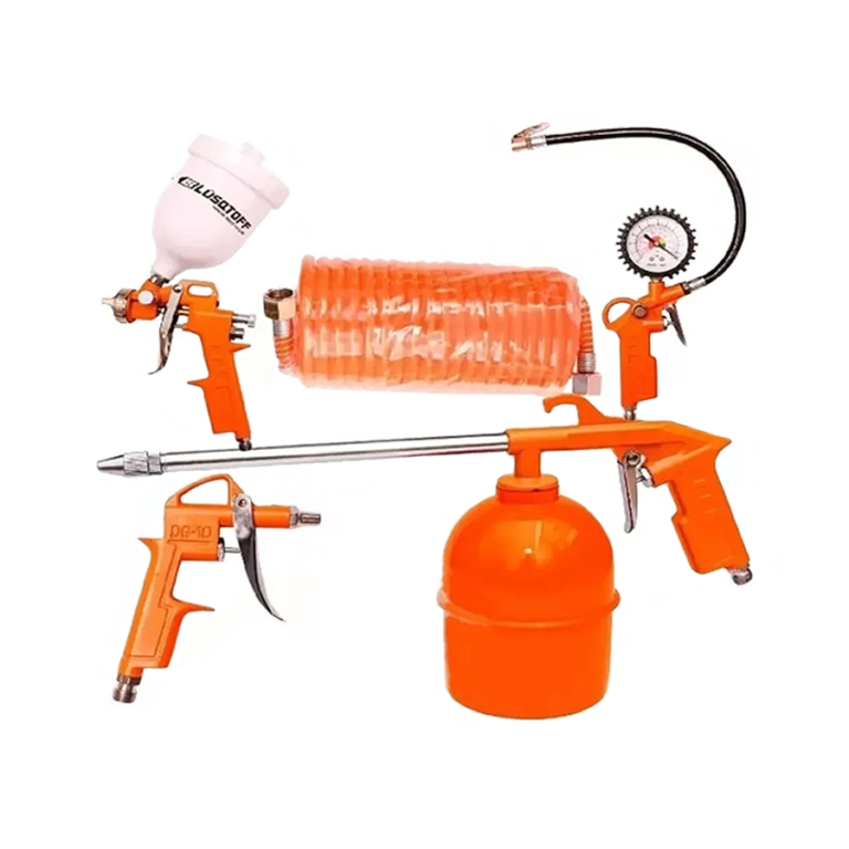 Kit De 5 Piezas Para Compresor Lusqtoff AA-5000K