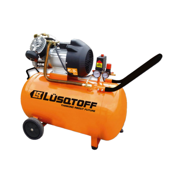 Compresor 100 Lts 4HP Bicilíndrico Lusqtoff LC-40100
