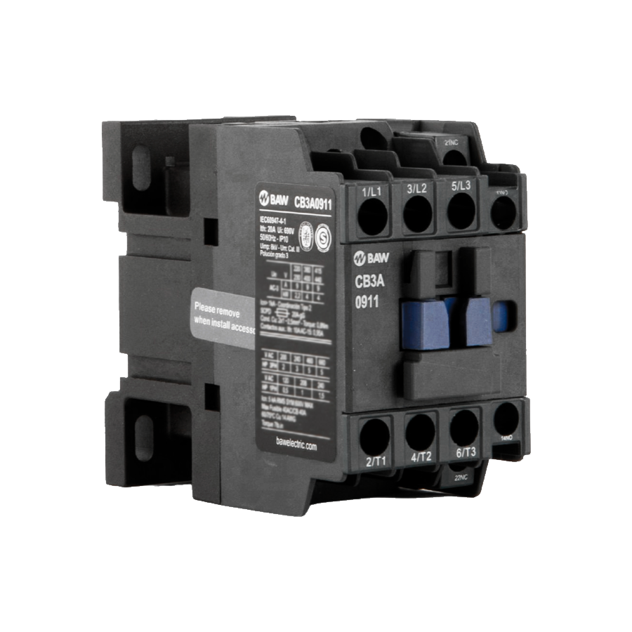 contactores-baw-cb3a0911b7 Contactor Tripolar BAW CB3A0911B7 - Imagen 1
