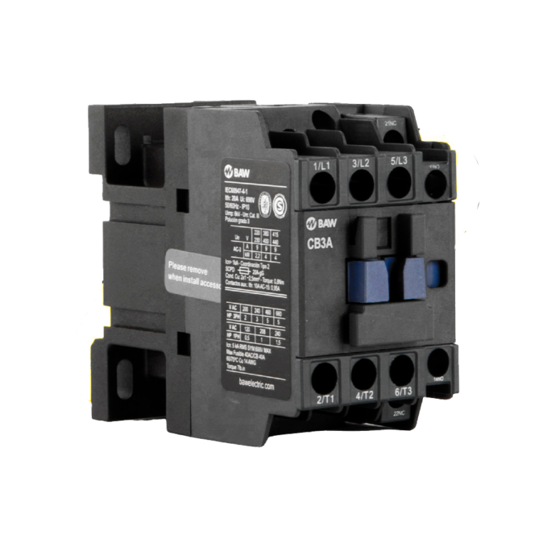 Contactor Tripolar de 18A BAW CB3A1811B7